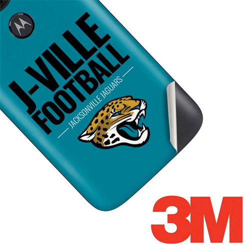 NFL Jacksonville Jaguars Team Motto Moto E5 Play Skin