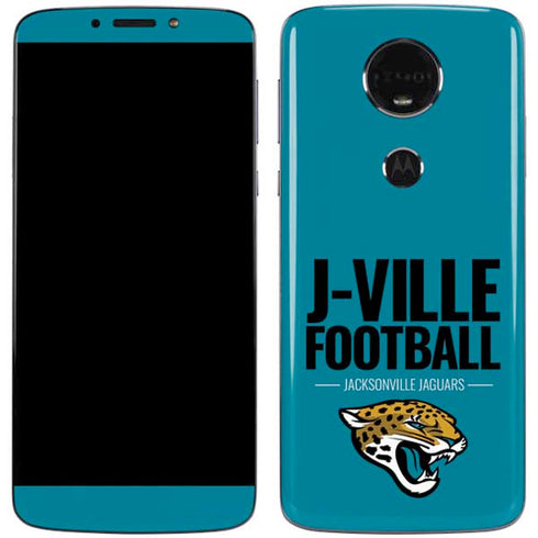 NFL Jacksonville Jaguars Team Motto Moto E5 Plus Skin