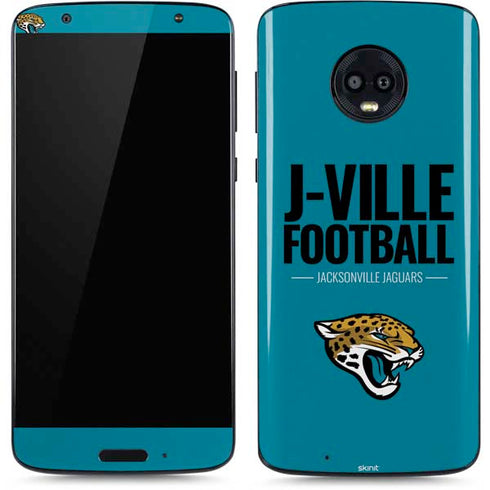 NFL Jacksonville Jaguars Team Motto Moto G6 Skin