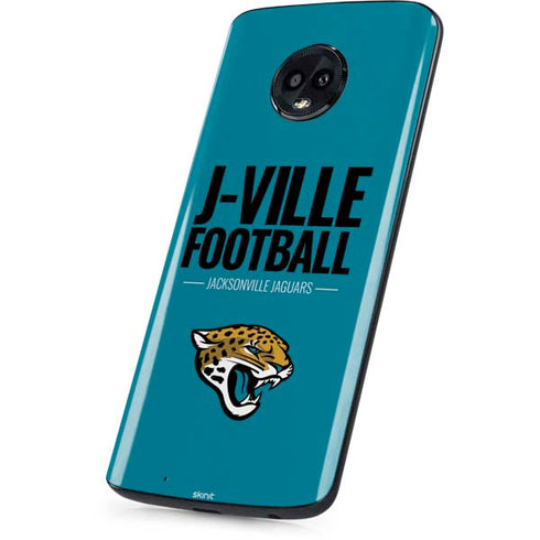 NFL Jacksonville Jaguars Team Motto Moto G6 Skin