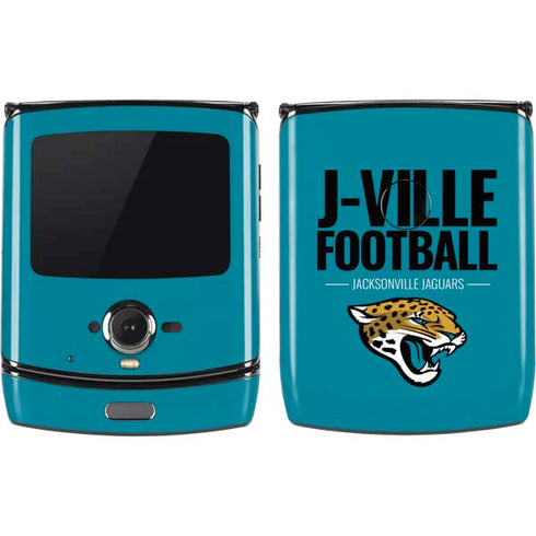 NFL Jacksonville Jaguars Team Motto Motorola RAZR Skin