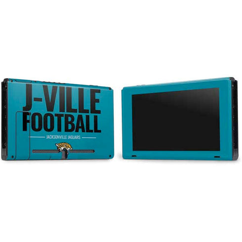 NFL Jacksonville Jaguars Team Motto Nintendo Switch Bundle Skin