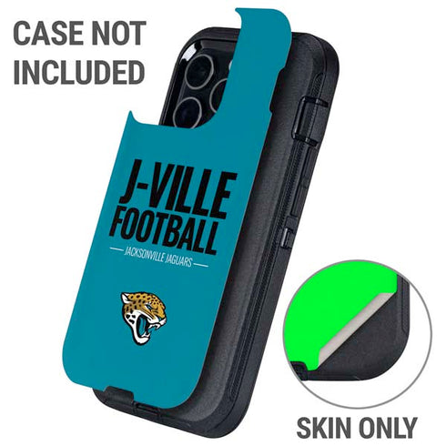 NFL Jacksonville Jaguars Team Motto Otterbox Defender iPhone Skin