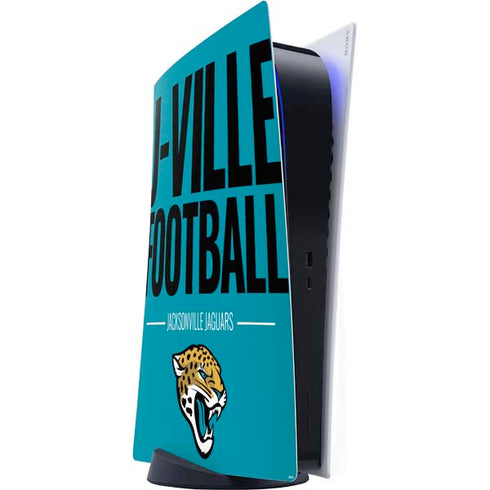NFL Jacksonville Jaguars Team Motto PS5 Digital Edition Console Skin