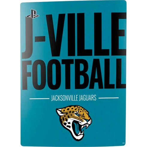 NFL Jacksonville Jaguars Team Motto PS5 Digital Edition Console Skin