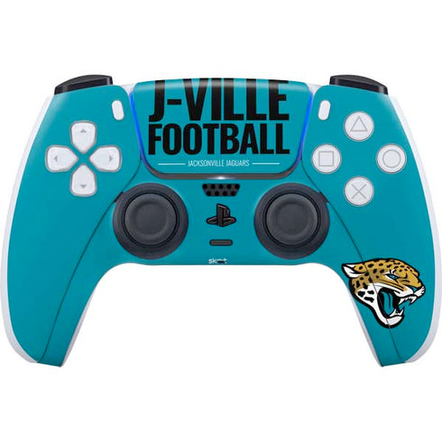 NFL Jacksonville Jaguars Team Motto PS5 Controller Skin