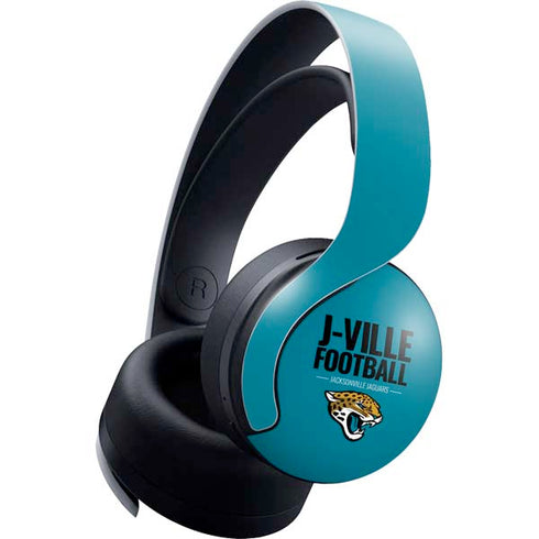 NFL Jacksonville Jaguars Team Motto PULSE 3D Wireless Headset for PS5 Skin