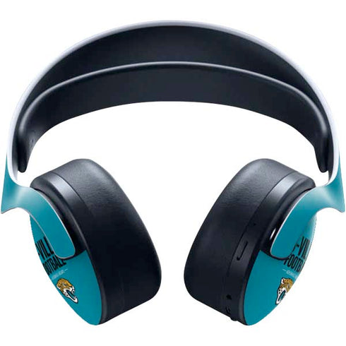 NFL Jacksonville Jaguars Team Motto PULSE 3D Wireless Headset for PS5 Skin