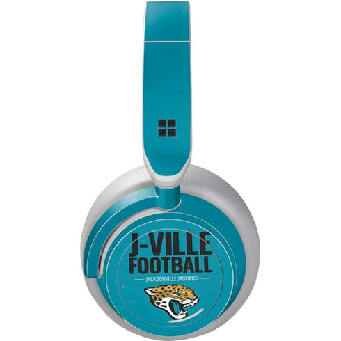 NFL Jacksonville Jaguars Team Motto Surface Headphones Skin