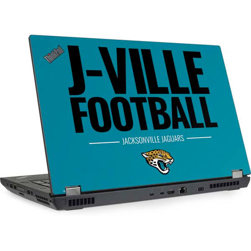 NFL Jacksonville Jaguars Team Motto Lenovo ThinkPad Skin