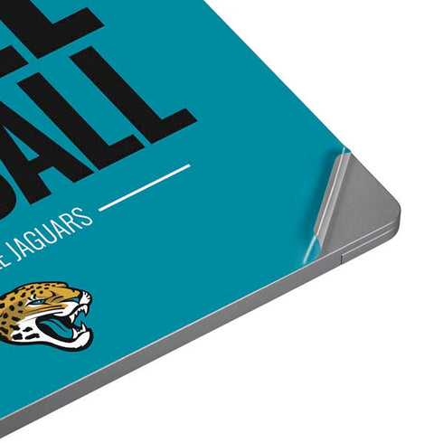 NFL Jacksonville Jaguars Team Motto Universal Laptop 15in (12.2 x 8.8in) Skin