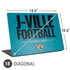 NFL Jacksonville Jaguars Team Motto Universal Laptop 18in (14.6 x 10.6in) Skin