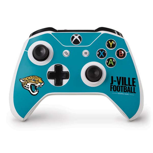 NFL Jacksonville Jaguars Team Motto Xbox One S Controller Skin