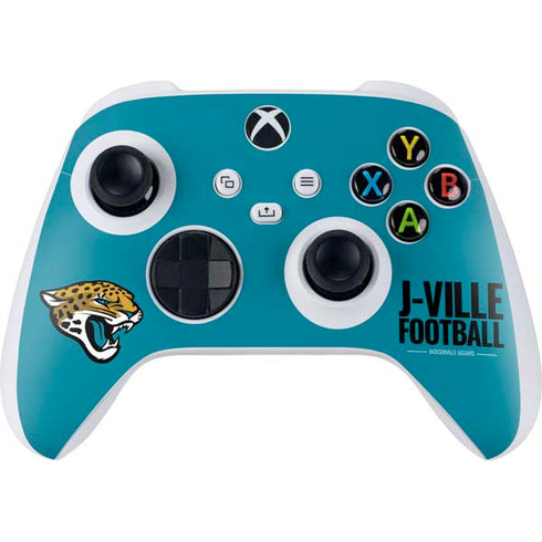NFL Jacksonville Jaguars Team Motto Xbox Series S Controller Skin