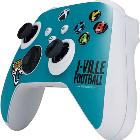 NFL Jacksonville Jaguars Team Motto Xbox Series S Controller Skin