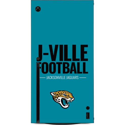 NFL Jacksonville Jaguars Team Motto Xbox Series X Console Skin
