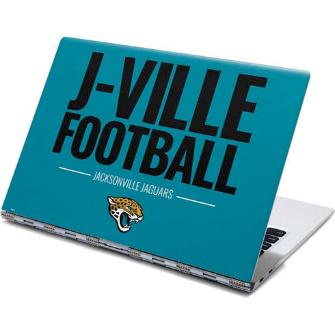 NFL Jacksonville Jaguars Team Motto Yoga 910 2-in-1 14in Touch-Screen Skin
