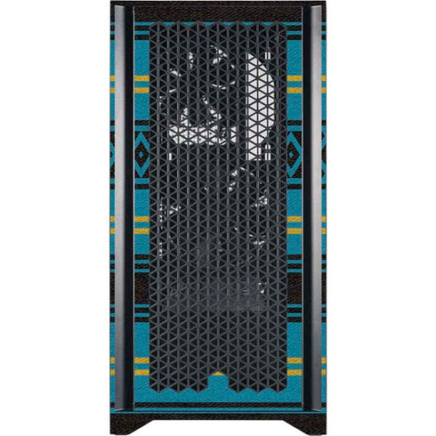NFL Jacksonville Jaguars Trailblazer Corsair 4000D Tempered Glass Mid-Tower ATX Case Skin