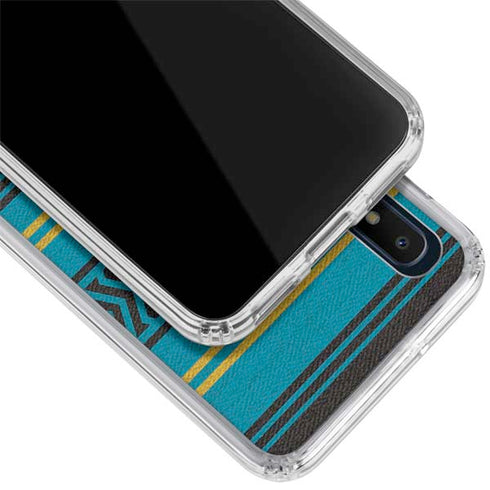 NFL Jacksonville Jaguars Trailblazer Galaxy A10e Clear Case