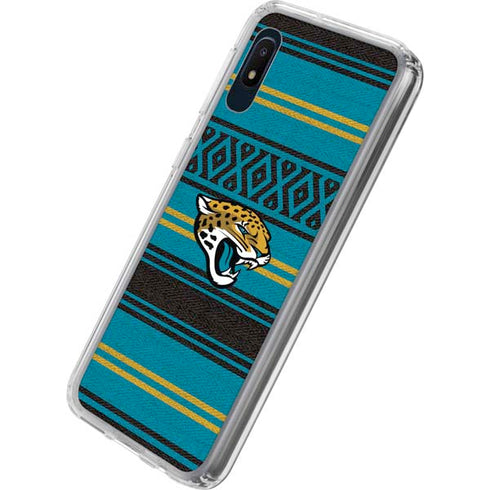 NFL Jacksonville Jaguars Trailblazer Galaxy A10e Clear Case