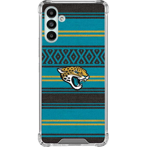 NFL Jacksonville Jaguars Trailblazer Galaxy A13 5G Clear Case