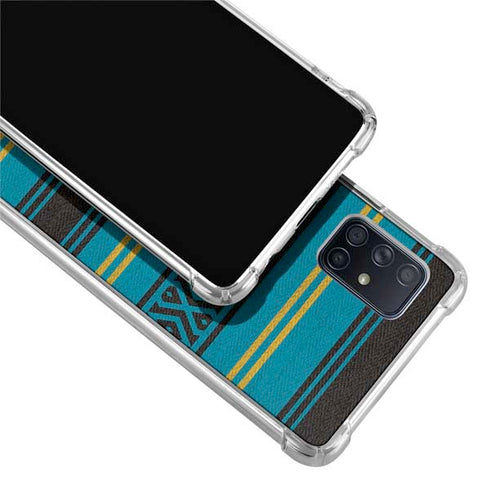 NFL Jacksonville Jaguars Trailblazer Galaxy A51 5G Clear Case