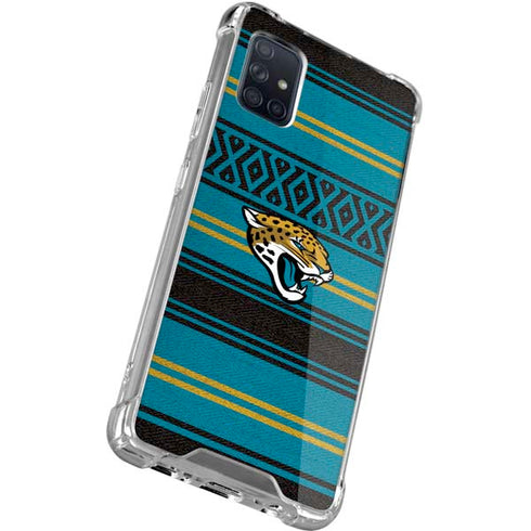 NFL Jacksonville Jaguars Trailblazer Galaxy A51 5G Clear Case