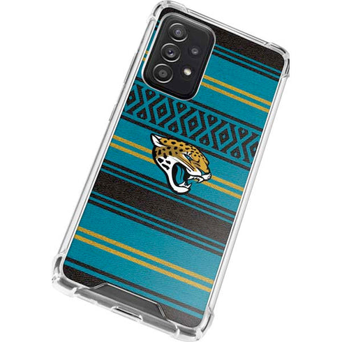 NFL Jacksonville Jaguars Trailblazer Galaxy A52 5G Clear Case