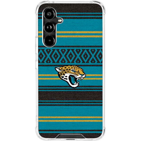 NFL Jacksonville Jaguars Trailblazer Galaxy A54 5G Clear Case
