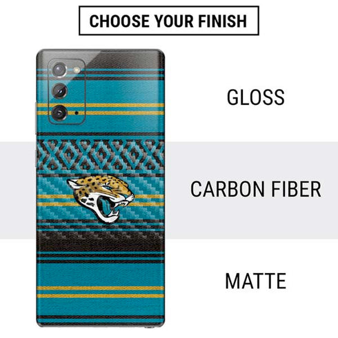 NFL Jacksonville Jaguars Trailblazer Galaxy Note20 5G Skin