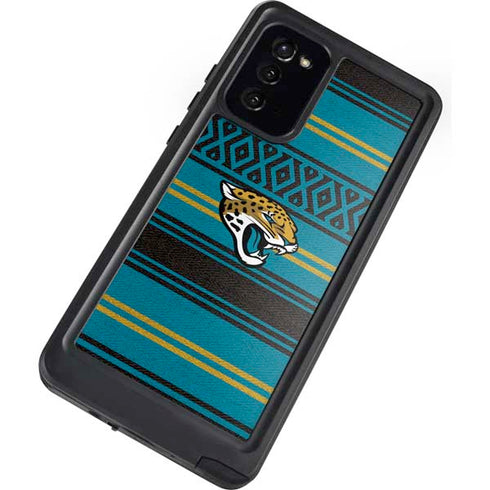 NFL Jacksonville Jaguars Trailblazer Galaxy Note20 5G Waterproof Case
