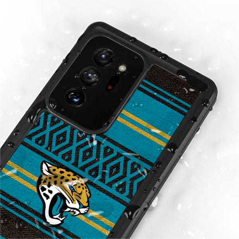 NFL Jacksonville Jaguars Trailblazer Galaxy Note20 Ultra 5G Waterproof Case