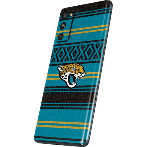 NFL Jacksonville Jaguars Trailblazer Galaxy S20 Fan Edition Skin