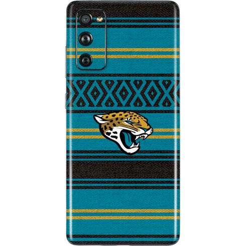 NFL Jacksonville Jaguars Trailblazer Galaxy S20 Fan Edition Skin