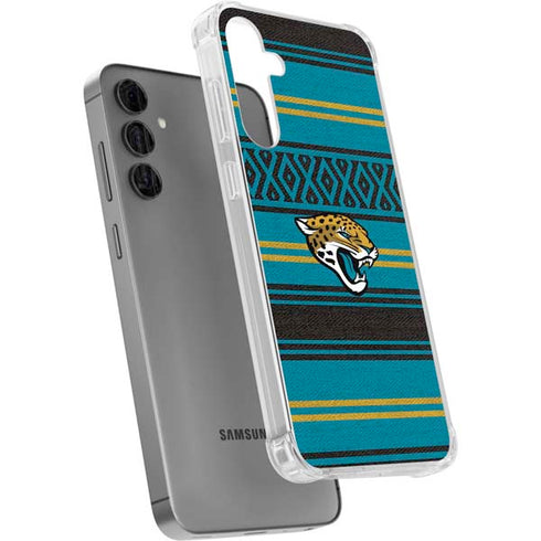 NFL Jacksonville Jaguars Trailblazer Galaxy S24 Plus Clear Case