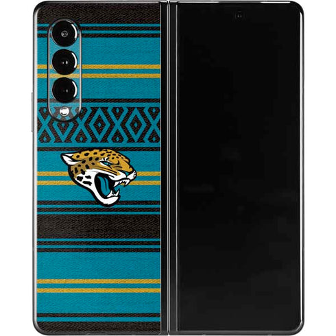 NFL Jacksonville Jaguars Trailblazer Galaxy Z Fold3 5G Skin