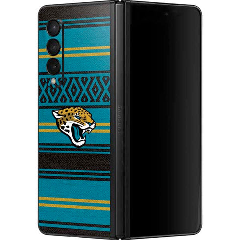 NFL Jacksonville Jaguars Trailblazer Galaxy Z Fold3 5G Skin