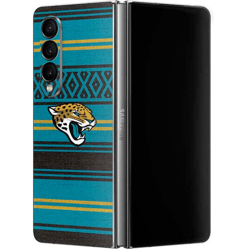 NFL Jacksonville Jaguars Trailblazer Galaxy Z Fold4 5G Skin