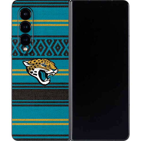 NFL Jacksonville Jaguars Trailblazer Galaxy Z Fold4 5G Skin