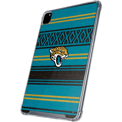 NFL Jacksonville Jaguars Trailblazer iPad Pro 12.9in (2020) Clear Case