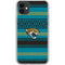 NFL Jacksonville Jaguars Trailblazer iPhone 11 Clear Case