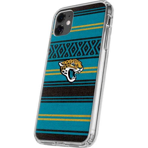 NFL Jacksonville Jaguars Trailblazer iPhone 11 Clear Case