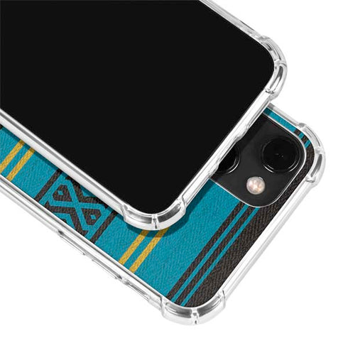 NFL Jacksonville Jaguars Trailblazer iPhone 13 Mini Clear Case