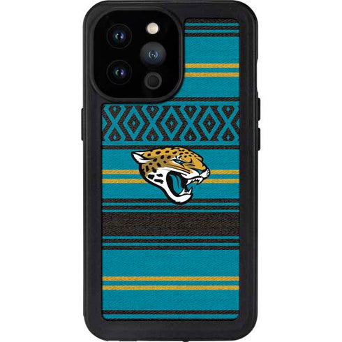 NFL Jacksonville Jaguars Trailblazer iPhone 14 Pro Max Waterproof Case
