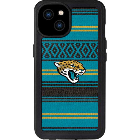 NFL Jacksonville Jaguars Trailblazer iPhone 15 Plus Waterproof Case