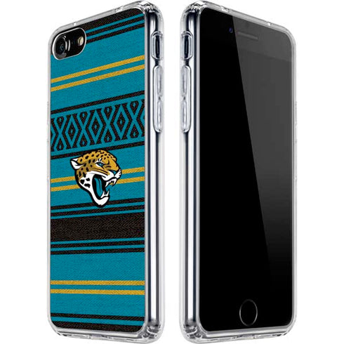 NFL Jacksonville Jaguars Trailblazer iPhone SE (2nd & 3rd Gen) Clear Case