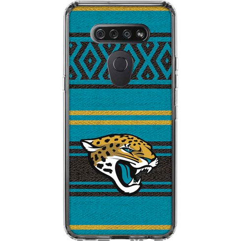 NFL Jacksonville Jaguars Trailblazer LG K51/Q51 Clear Case