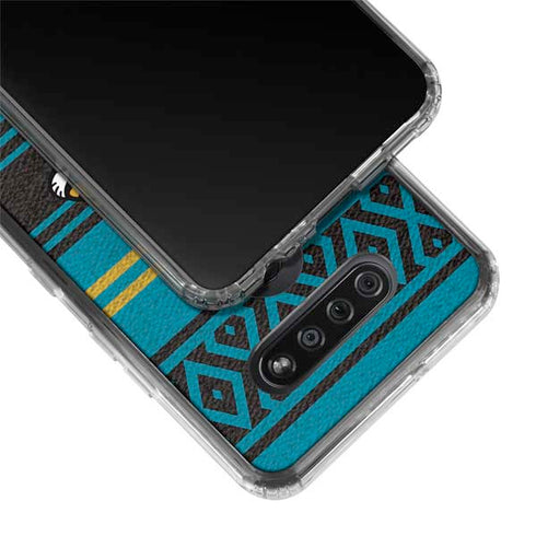 NFL Jacksonville Jaguars Trailblazer LG K51/Q51 Clear Case