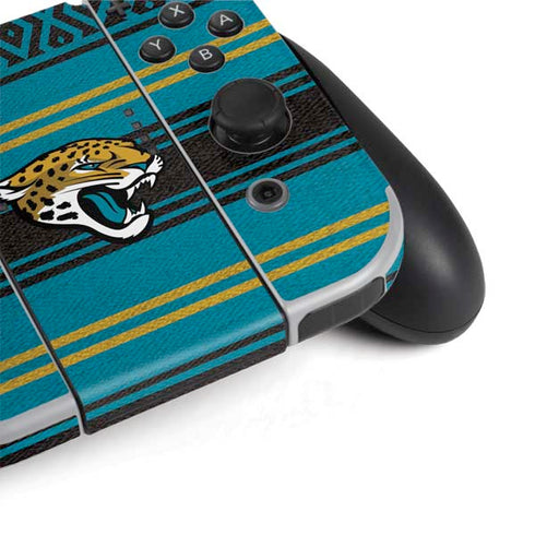 NFL Jacksonville Jaguars Trailblazer Nintendo Switch OLED (2021) Skin