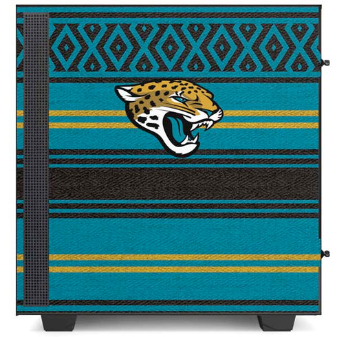 NFL Jacksonville Jaguars Trailblazer NZXT H510 Compact ATX Mid-Tower Case Skin